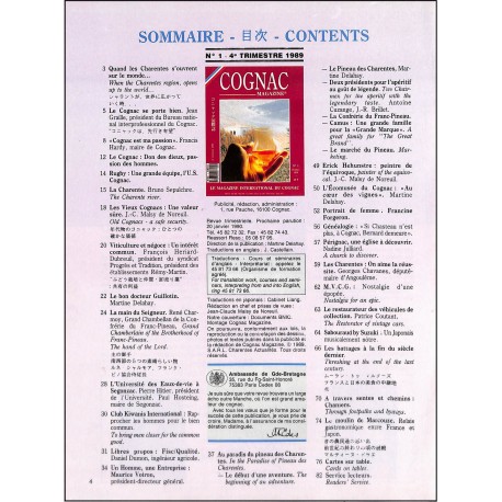 COGNAC MAGAZINE |Premier Numéro