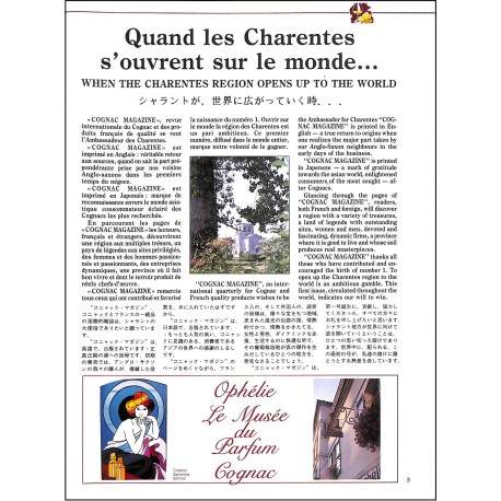 COGNAC MAGAZINE |Premier Numéro