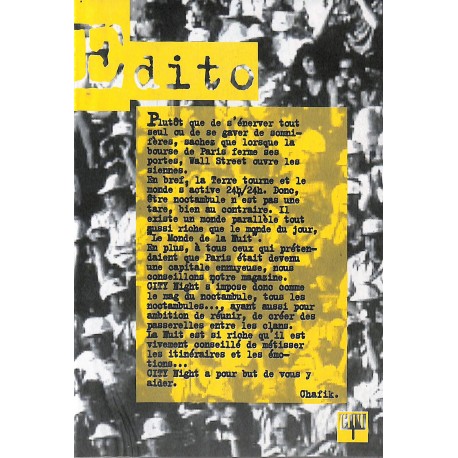 CITY NIGHT |Premier Numéro