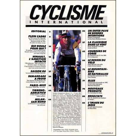 CYCLISME INTERNATIONAL |Premier Numéro