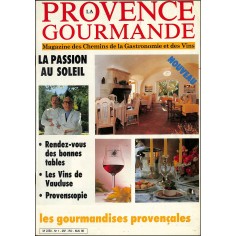 LA PROVENCE GOURMANDE |Premier Numéro