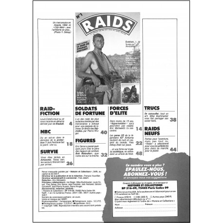 RAIDS |Premier Numéro