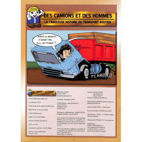 DES CAMIONS ET DES HOMMES |Premier Numéro