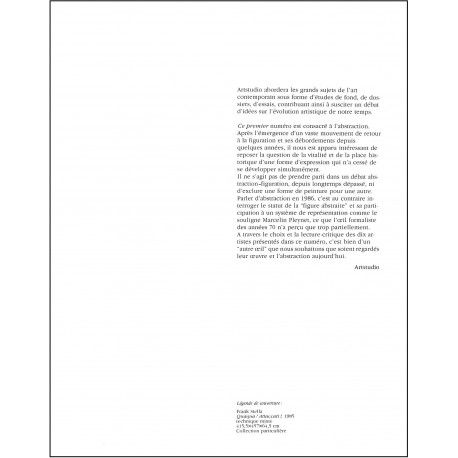 ARTSTUDIO |Premier Numéro