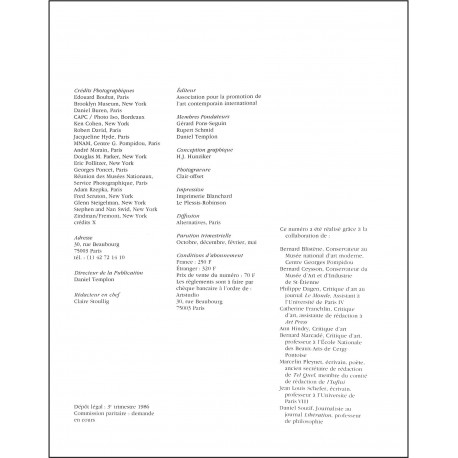 ARTSTUDIO |Premier Numéro