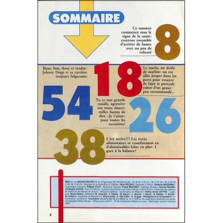 MINI |Premier Numéro