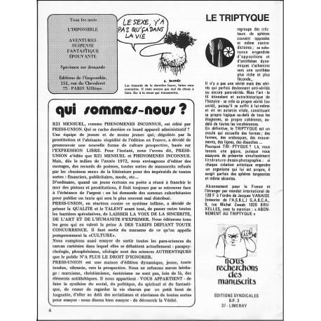 R21 |Premier Numéro