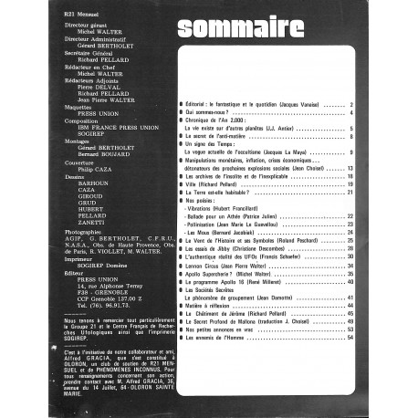 R21 |Premier Numéro