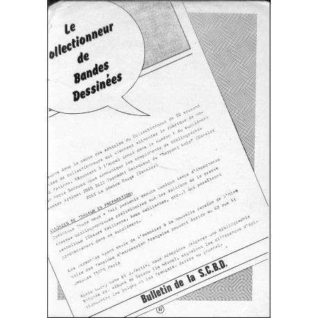 LE COLLECTIONNEUR DE BANDES DESSINÉES |Premier Numéro