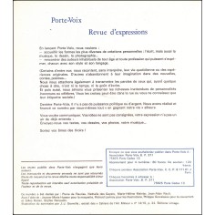 PORTE-VOIX |Premier Numéro 2