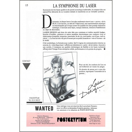 POSTCRYPTUM MAGAZINE |Premier Numéro