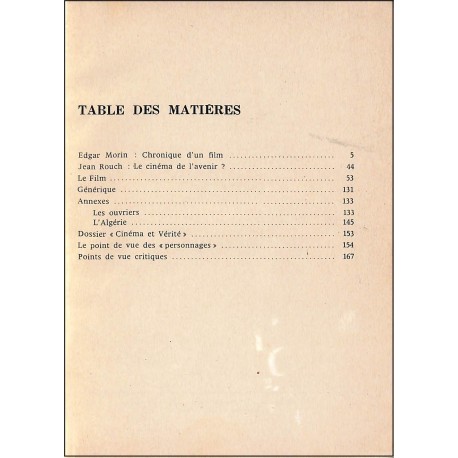 CAHIERS TRIMESTRIELS |Premier Numéro