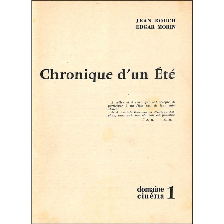 CAHIERS TRIMESTRIELS |Premier Numéro