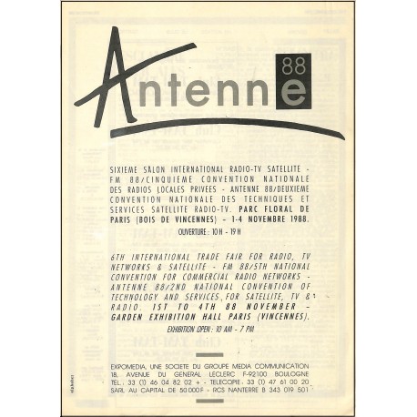 Programme FM |Premier Numéro