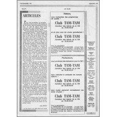 Programme FM |Premier Numéro 2