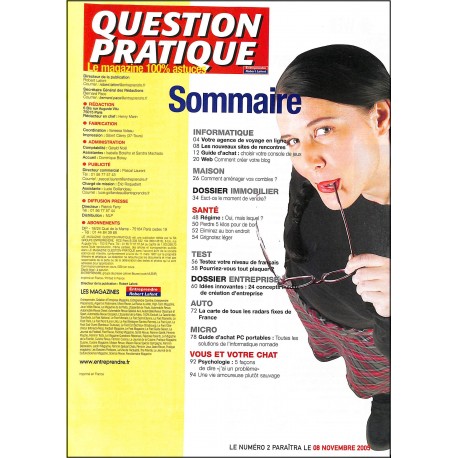 QUESTION PRATIQUE |Premier Numéro