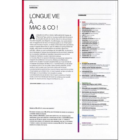 MAC & CO |Premier Numéro