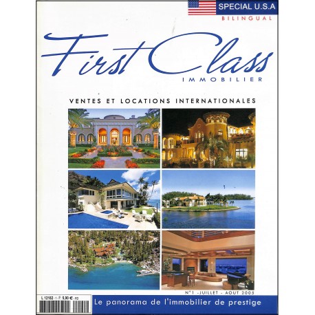 FIRST CLASS IMMOBILIER |Premier Numéro