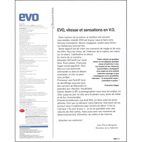 EVO |Premier Numéro