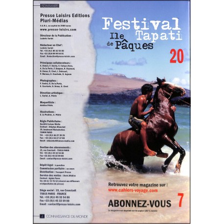 CAHIERS DE VOYAGE |Premier Numéro