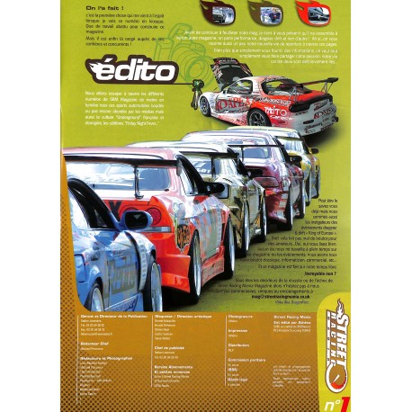 STREET RACING MANIA |Premier Numéro