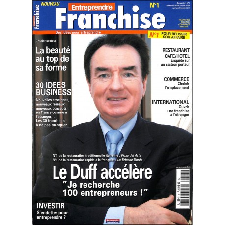 ENTREPRENDRE FRANCHISE |Premier Numéro