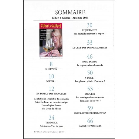 GILBERT & GAILLARD |Premier Numéro