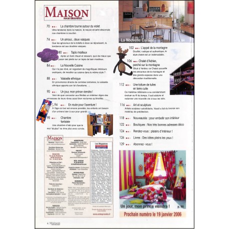 MAISON REVUE DÉCORATION |Premier Numéro