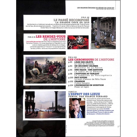 DÉTOURS EN HISTOIRE |Premier Numéro