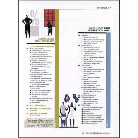 Les Echo PATRIMOINE |Premier Numéro