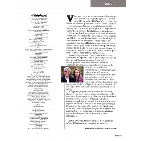 L'éléphant |Premier Numéro