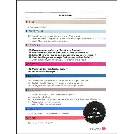 BRIDGET |Premier Numéro