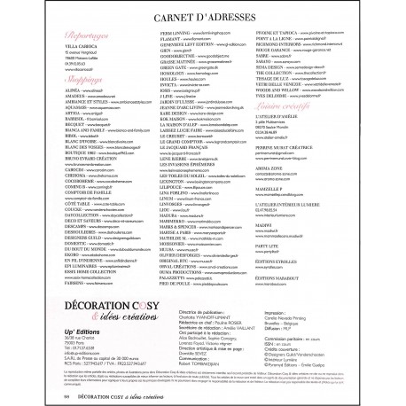 DÉCORATION COSY & IDÉES CRÉATIVES |Premier Numéro