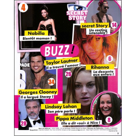 BUZZ ! |Premier Numéro