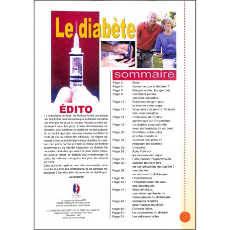 LE GUIDE DU DIABÈTE |Premier Numéro