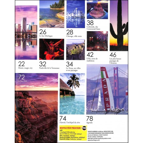 VOYAGE AUX ÉTATS-UNIS |Premier Numéro