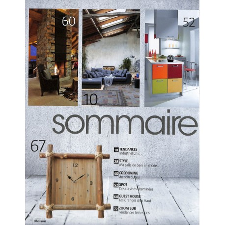 L'univers de la Maison |Premier Numéro