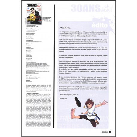 30 ANS ET DEMI |Premier Numéro