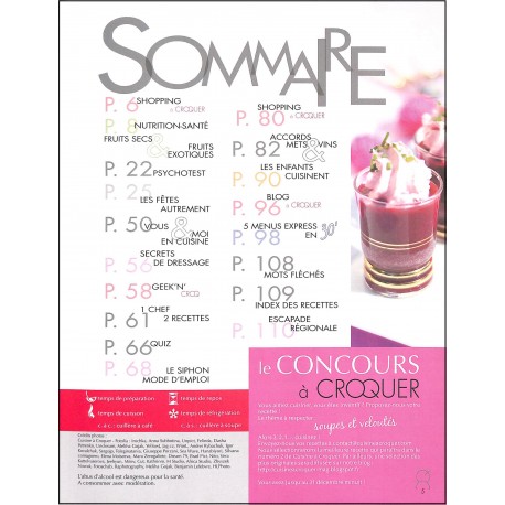 CUISINE À CROQUER |Premier Numéro