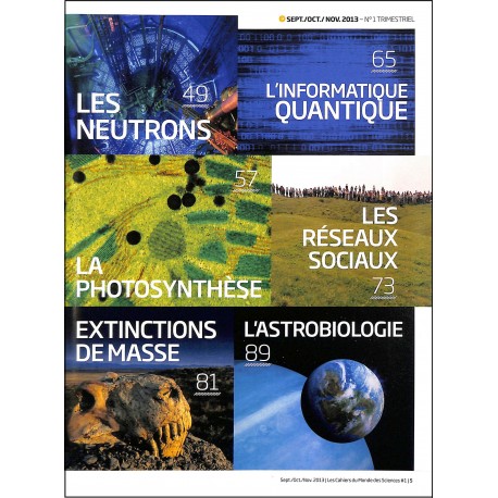 LE MONDE DES SCIENCES |Premier Numéro