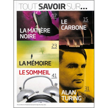 LE MONDE DES SCIENCES |Premier Numéro