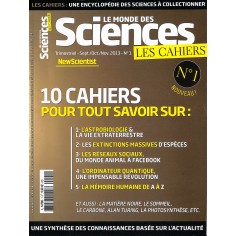 LE MONDE DES SCIENCES |Premier Numéro