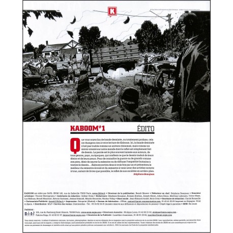 KA BOOM |Premier Numéro
