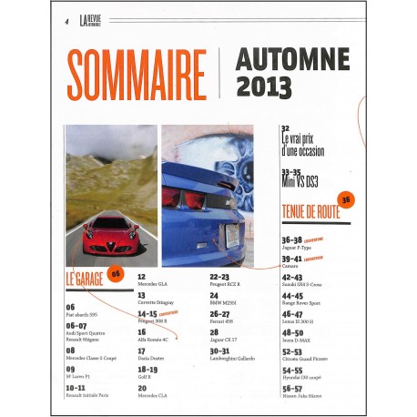 LA REVUE AUTOMOBILE |Premier Numéro