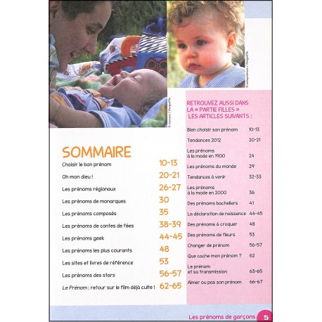 Tout sur... les Prénoms |Premier Numéro