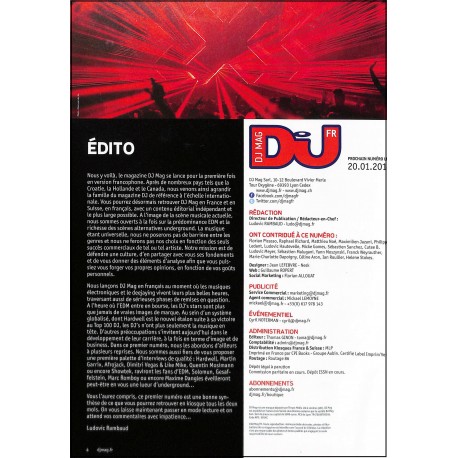 DJ MAG |Premier Numéro