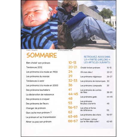 Tout sur... les Prénoms |Premier Numéro