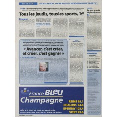 SPORT HEBDO MARNE |Premier Numéro 2