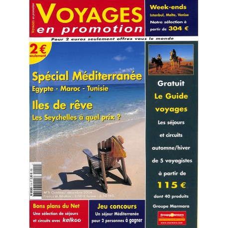 VOYAGES EN PROMOTION |Premier Numéro