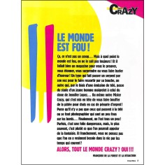 CRAZY WORLD |Premier Numéro 2